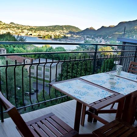 The Blue - Lake / City View Modern Apt Near Villa Olmo كومو المظهر الخارجي الصورة