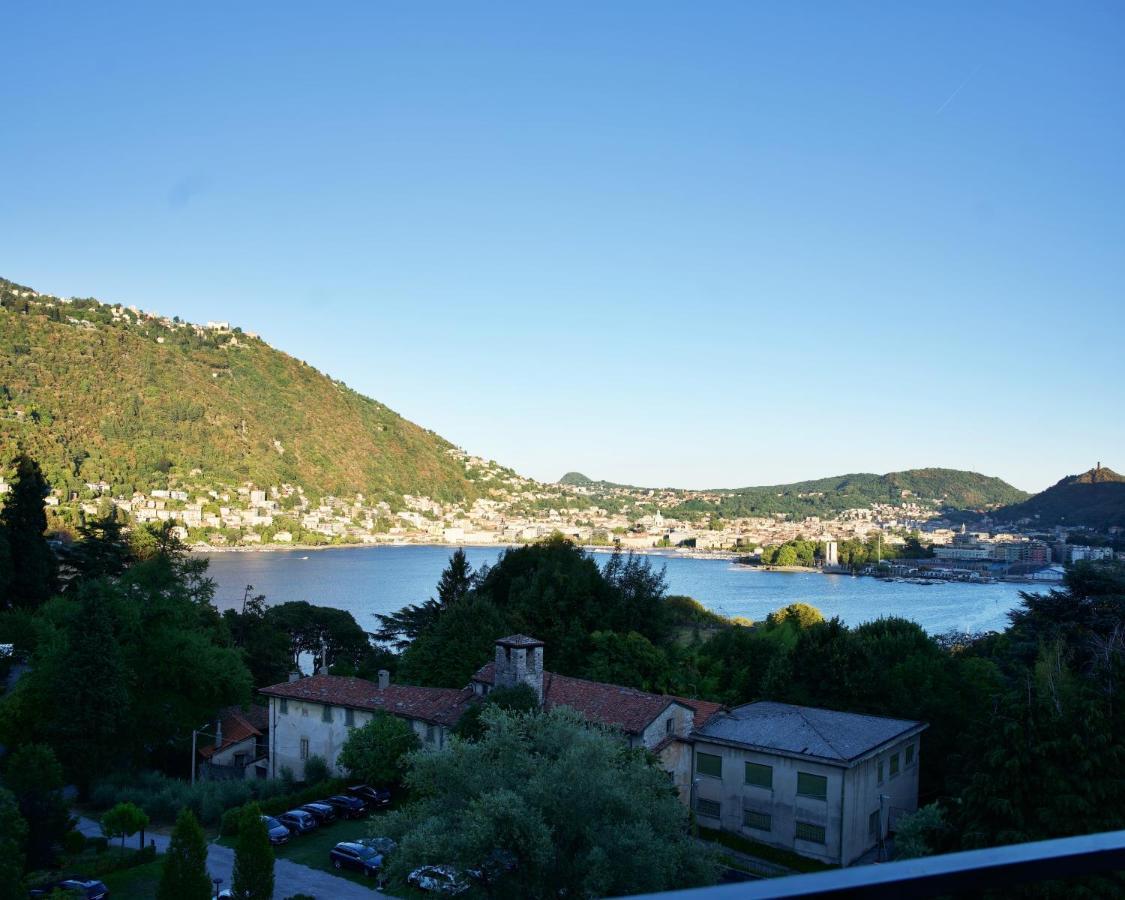 The Blue - Lake / City View Modern Apt Near Villa Olmo كومو المظهر الخارجي الصورة