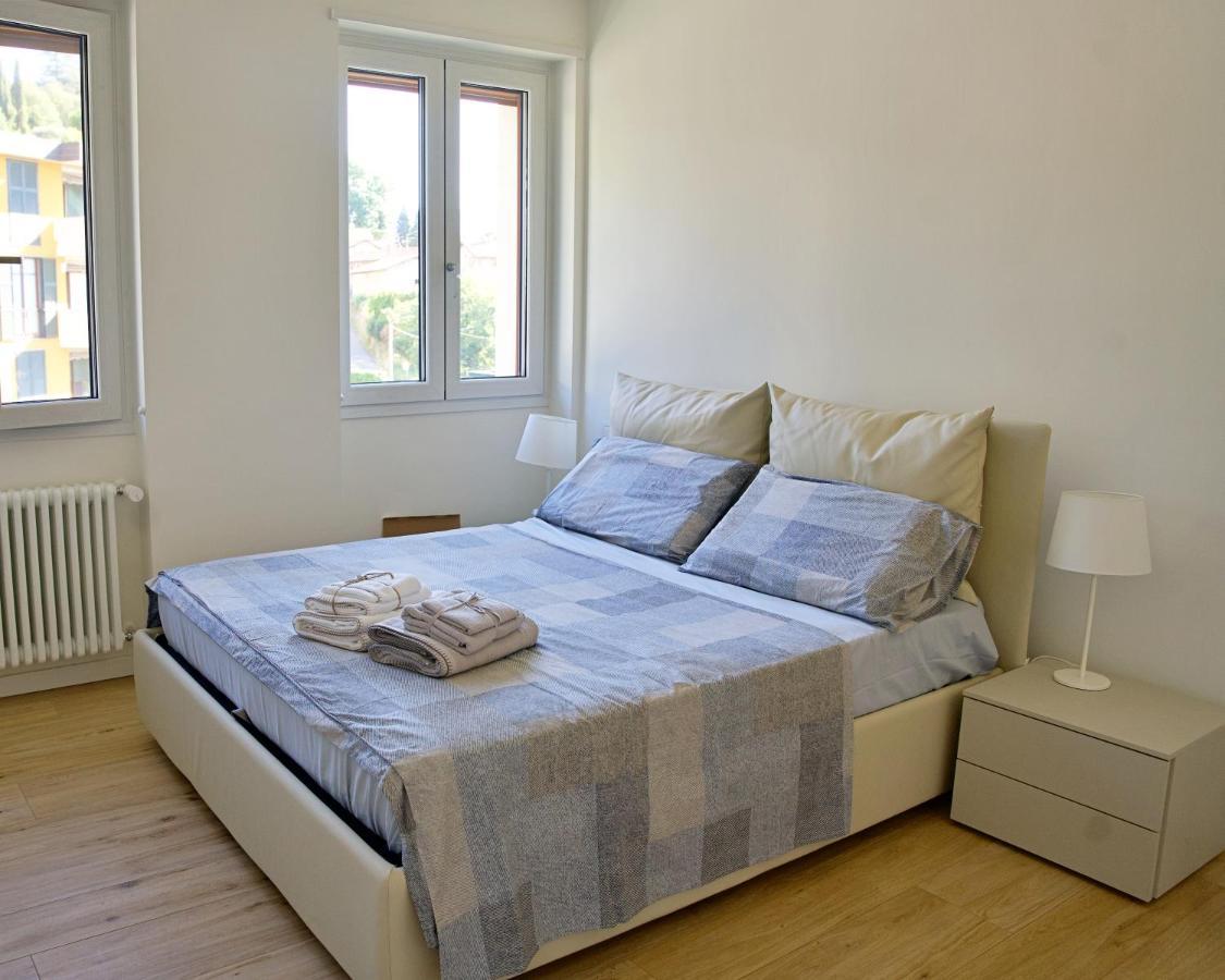 The Blue - Lake / City View Modern Apt Near Villa Olmo كومو المظهر الخارجي الصورة